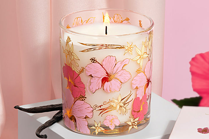 Flor de Hibiscus Perfumed Candle