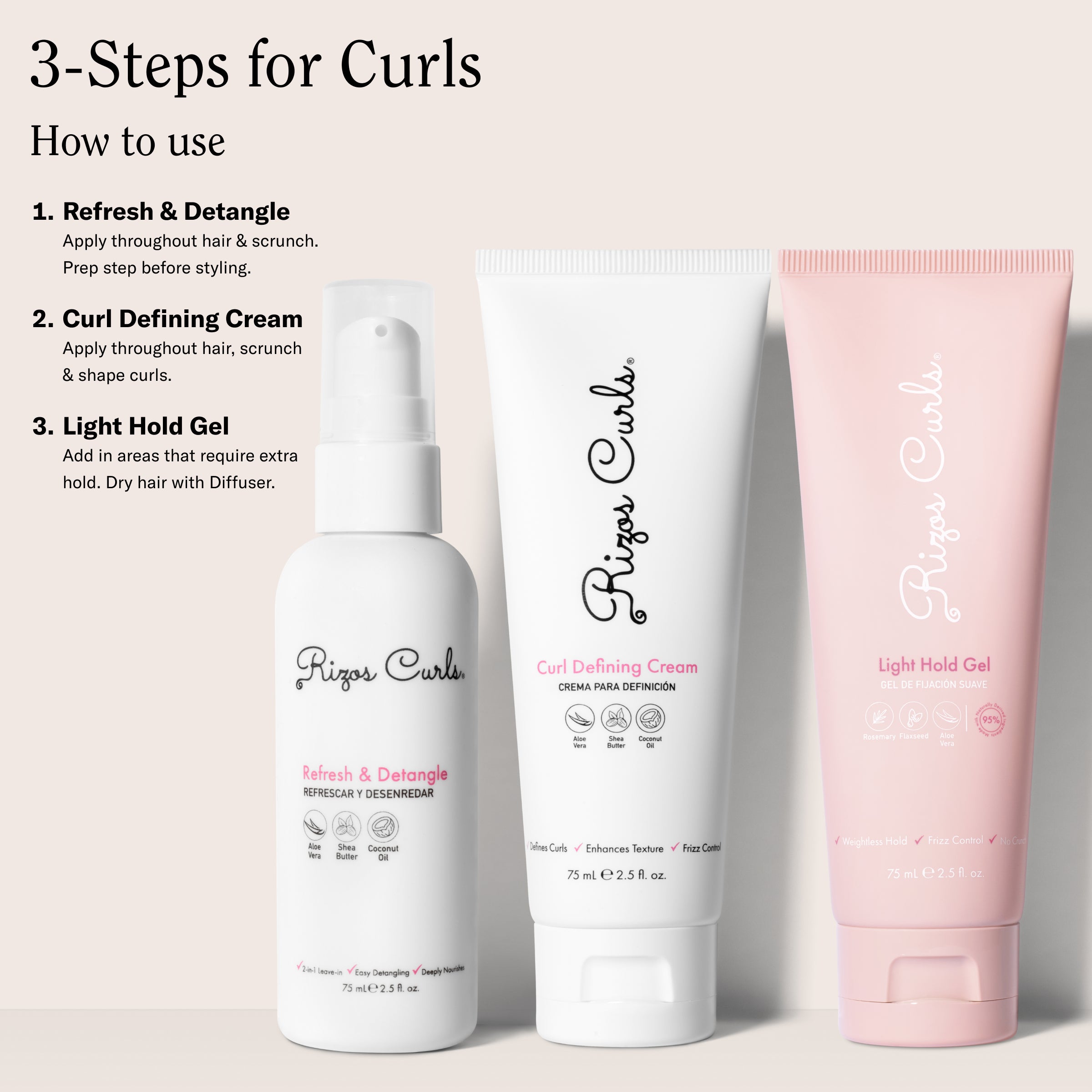 3-Step Styling Kit for Curls