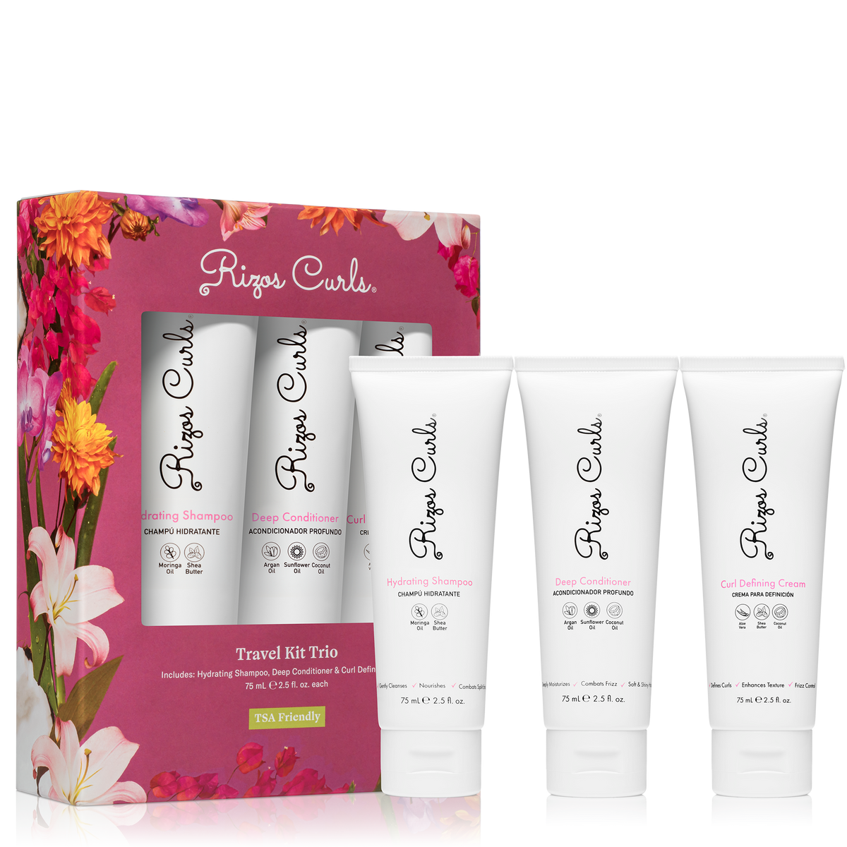 Rizos Curls Travel Kit Trio 2.5 fl oz