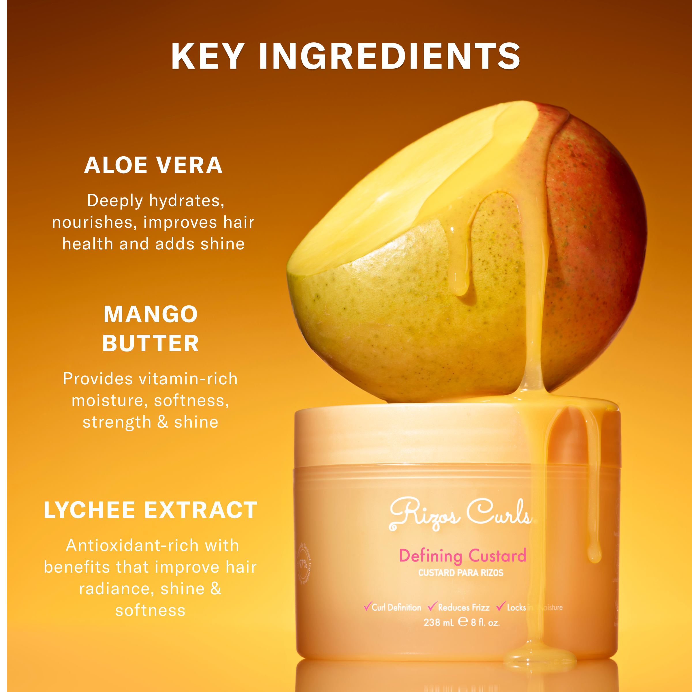 Juicy Styling Duo: Heat Protection Leave-In + Defining Custard
