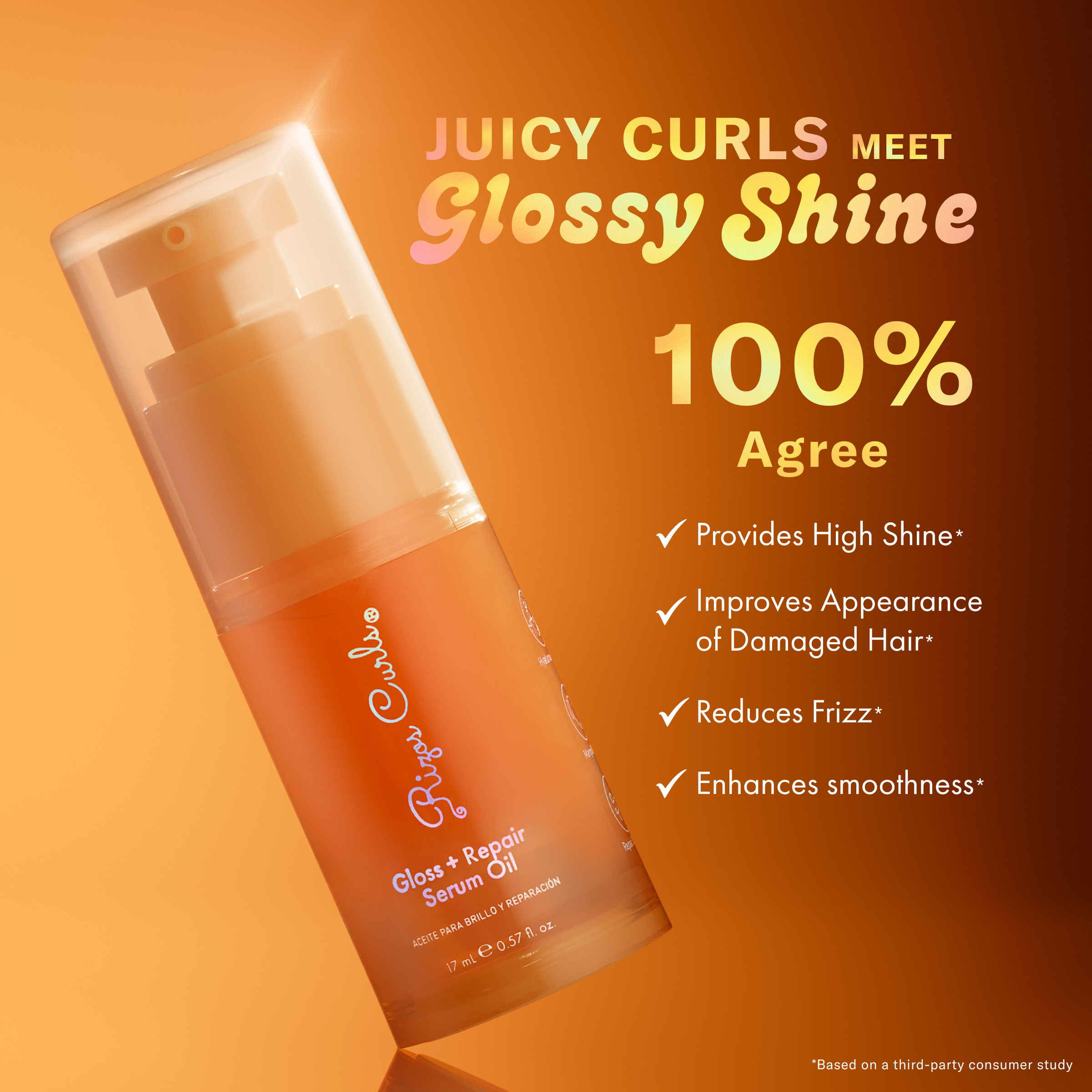 Gloss + Repair Hair Serum Oil