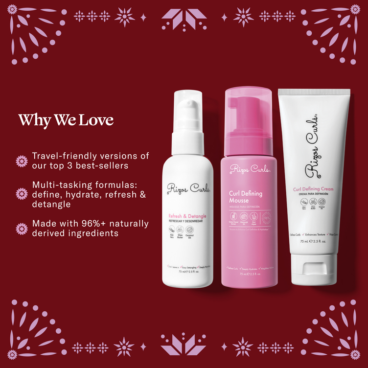 Rizos Curls Best-Sellers Travel Kit