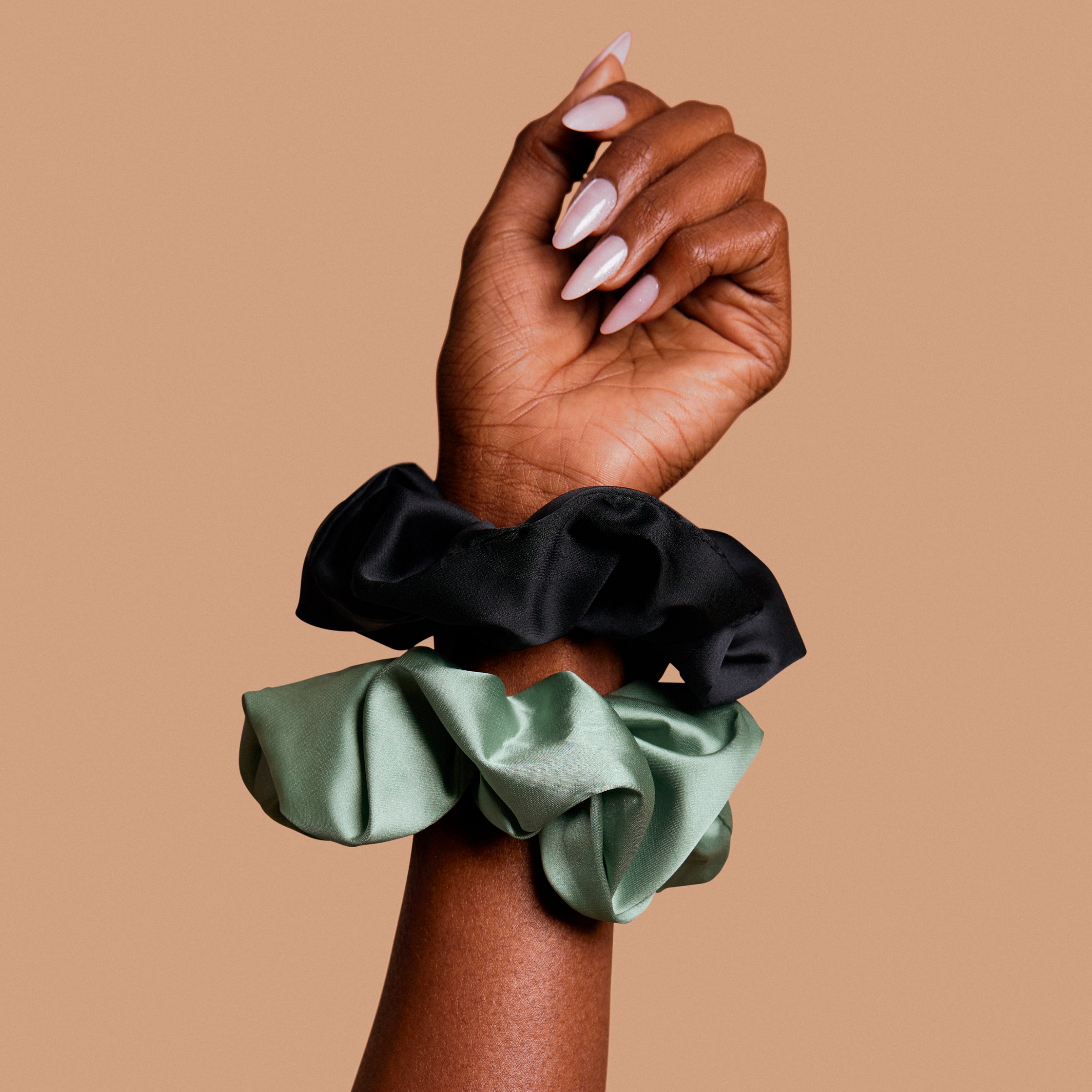 Vegan Silk Large Scrunchie