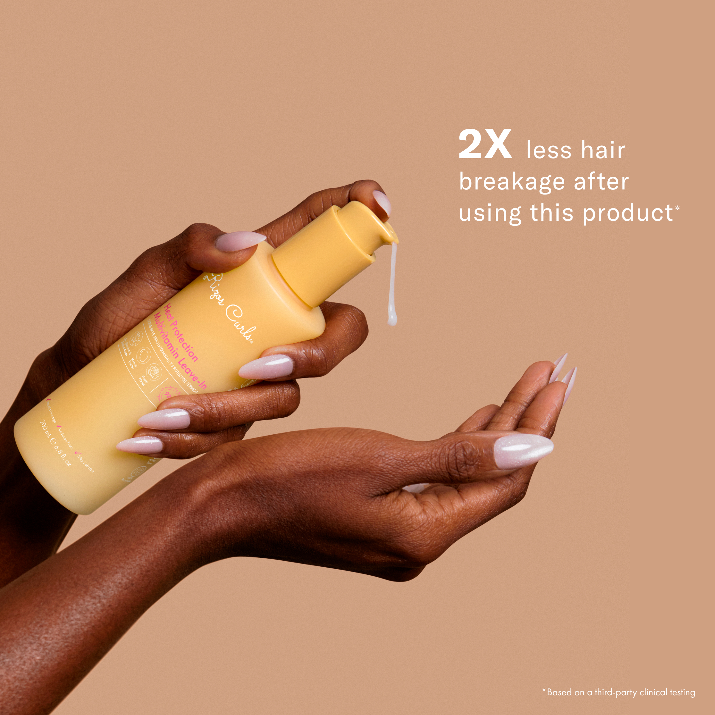 The Multitaskers Heat Protection Leave-In + Curl Custard