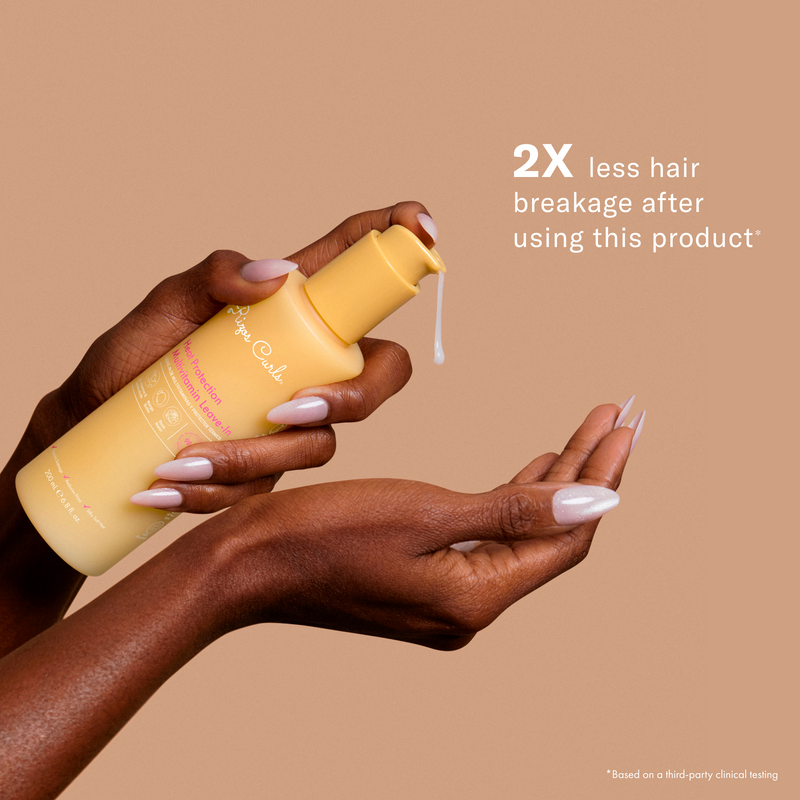 The Multitaskers Heat Protection Leave-In + Curl Custard