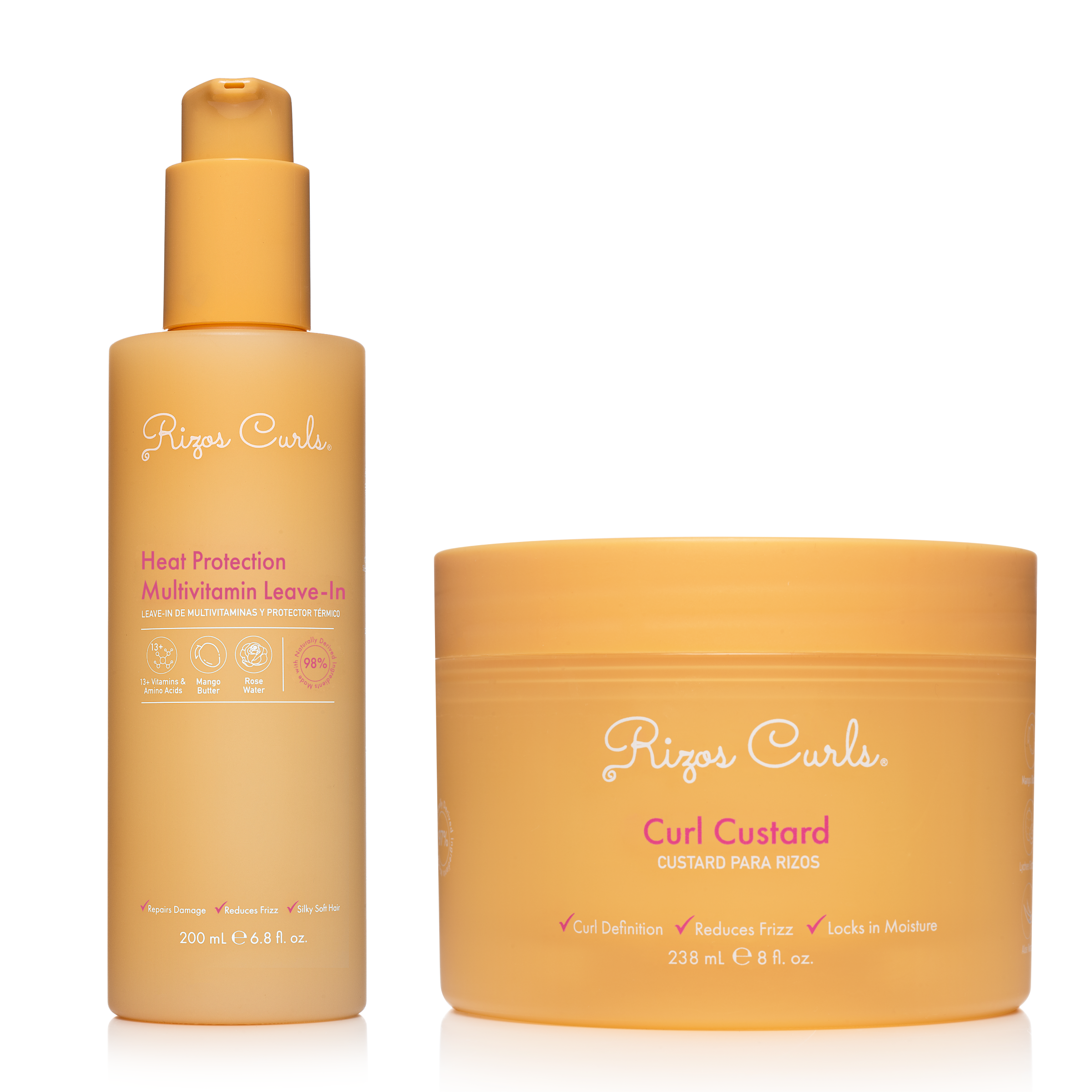 The Multitaskers Heat Protection Leave-In + Curl Custard