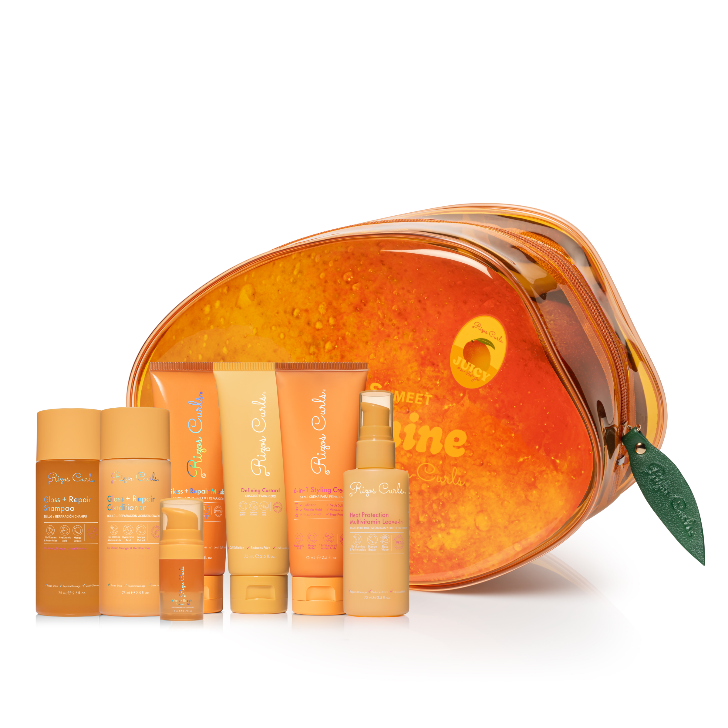 Glossy Shine Kit + Mango Bag