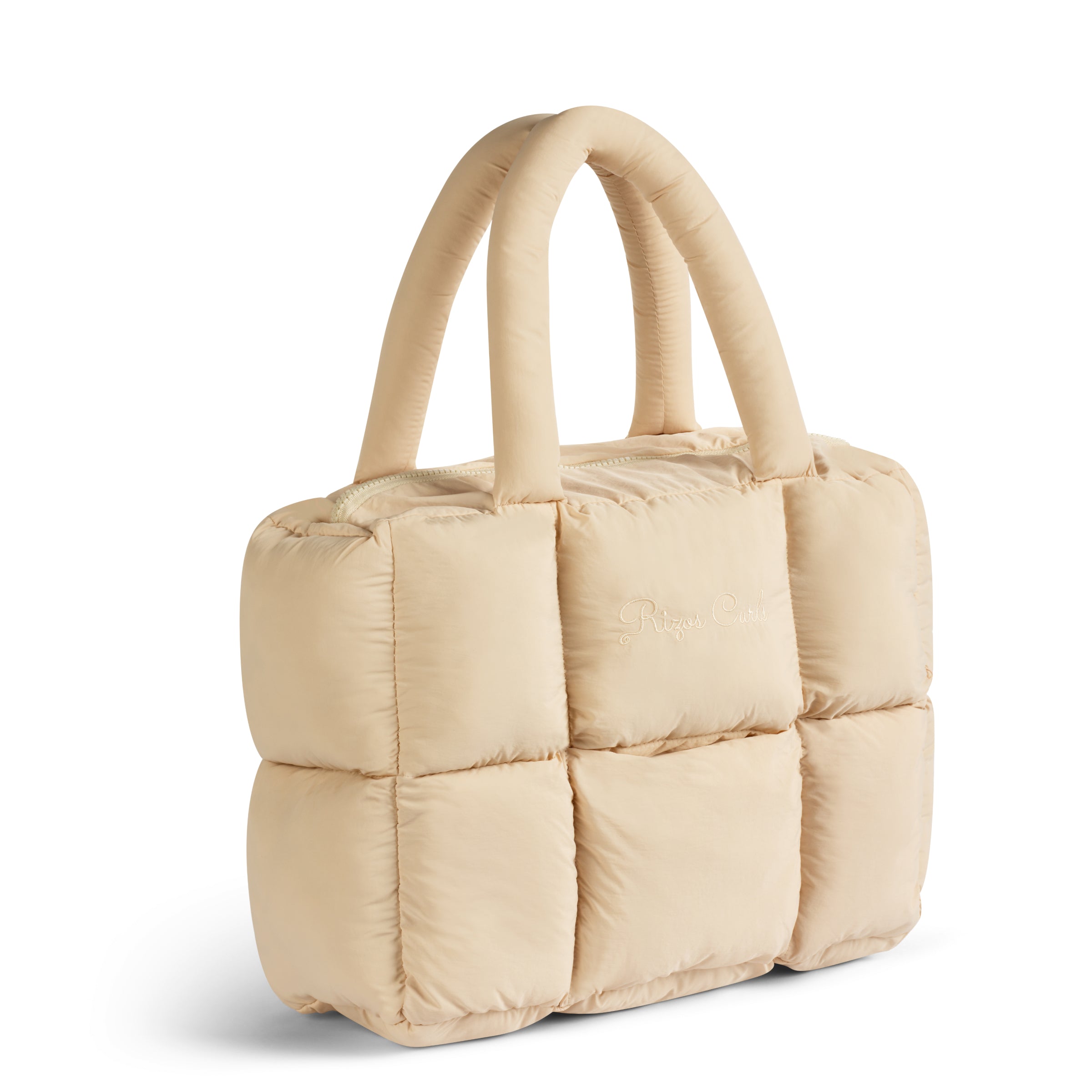 NEW Rizos Curls Puffer Tote Bag