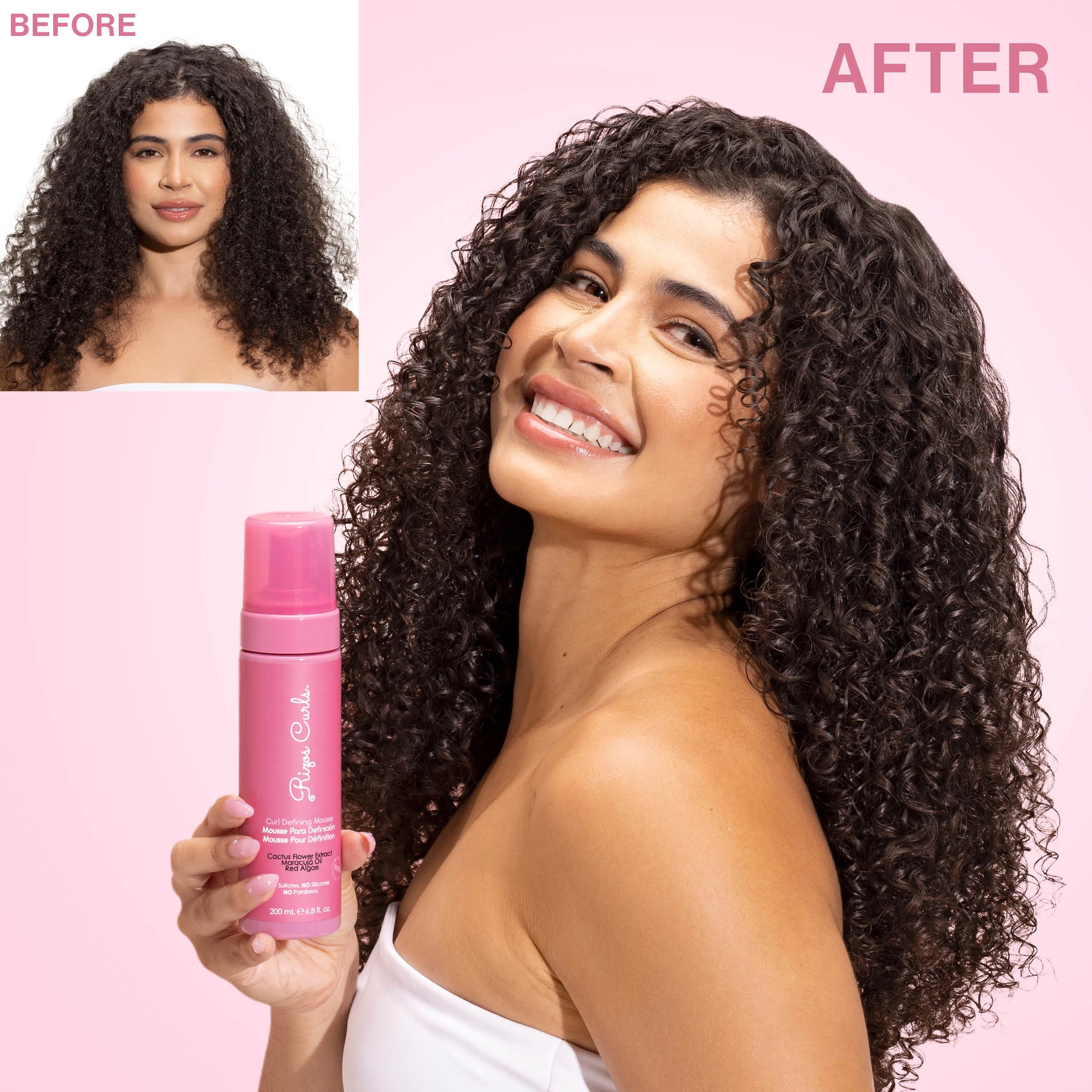 Do Hair Mousse Freshen Braided Curls Rizos Curls Curl Defining Mousse