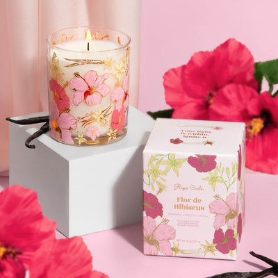 Limited-Edition Flor de Hibiscus Perfumed Candle