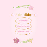Vela perfumada Flor de Hibiscus de edición limitada