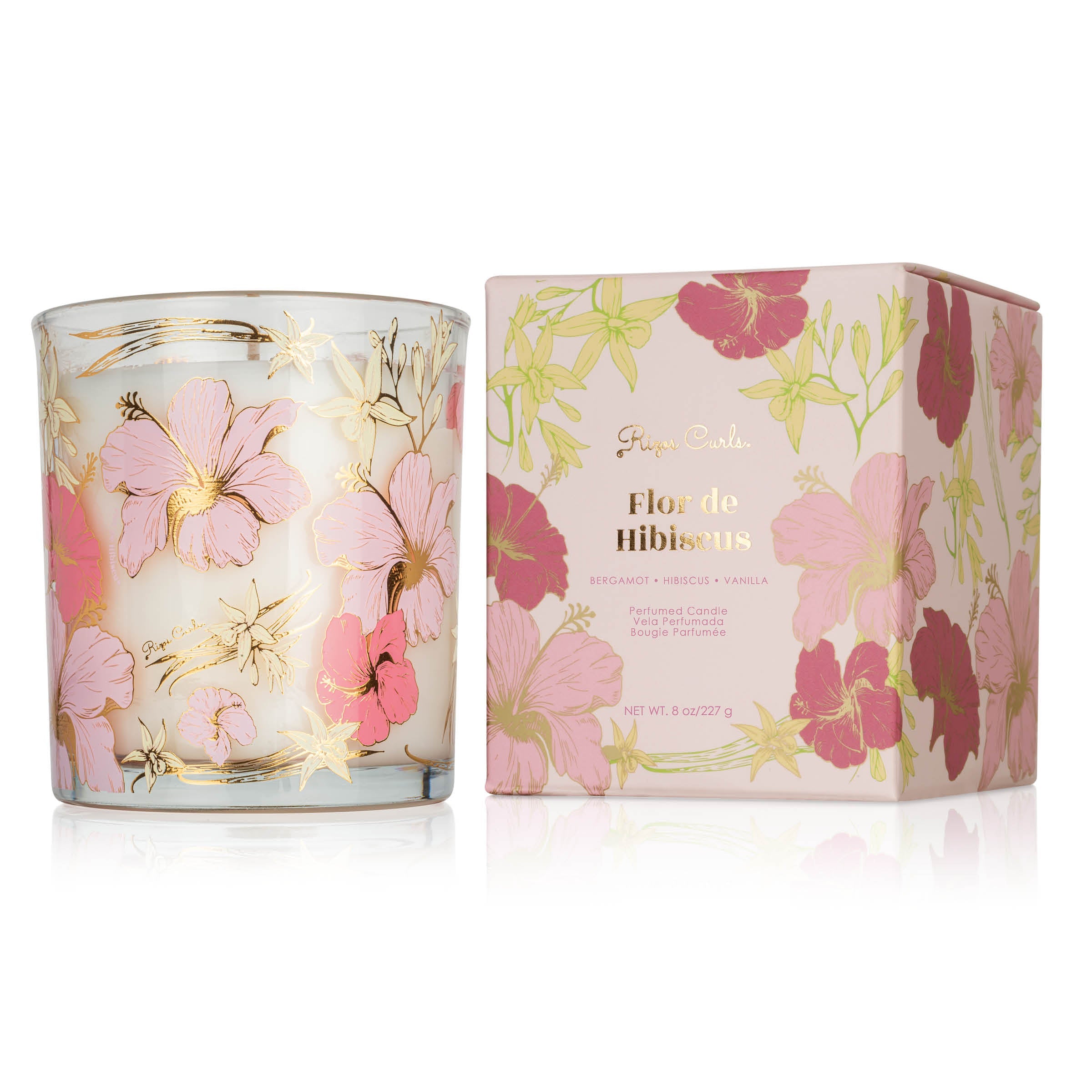 🎁 Flor de Hibiscus Scented Candle (100% off)