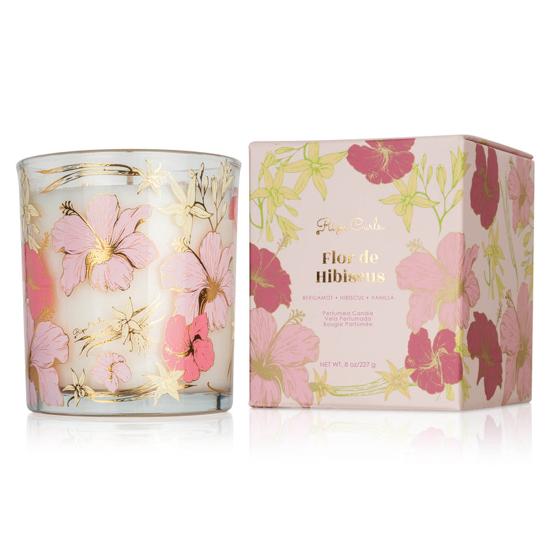 🎁 Flor de Hibiscus Scented Candle (100% off)