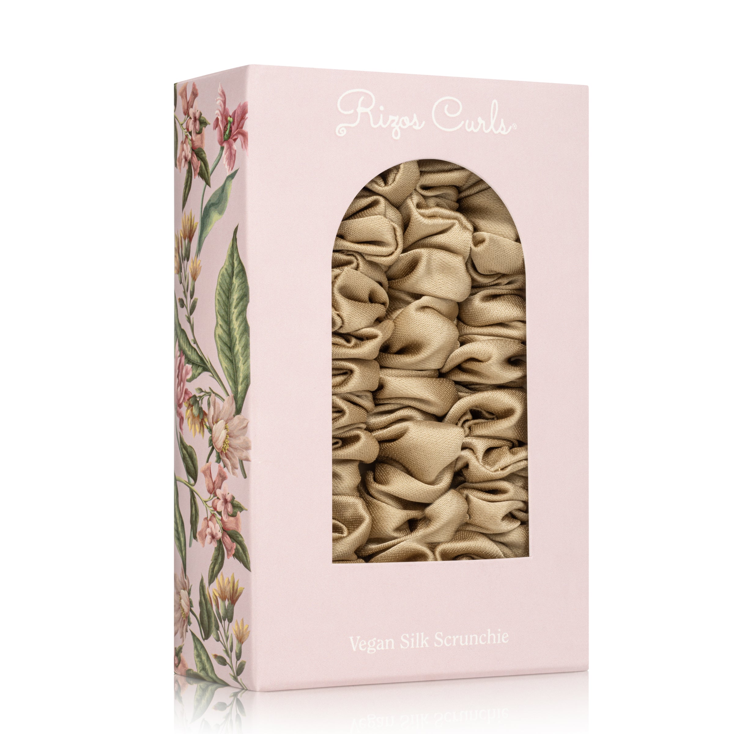 Vegan Silk Mini Scrunchies 3-Pack