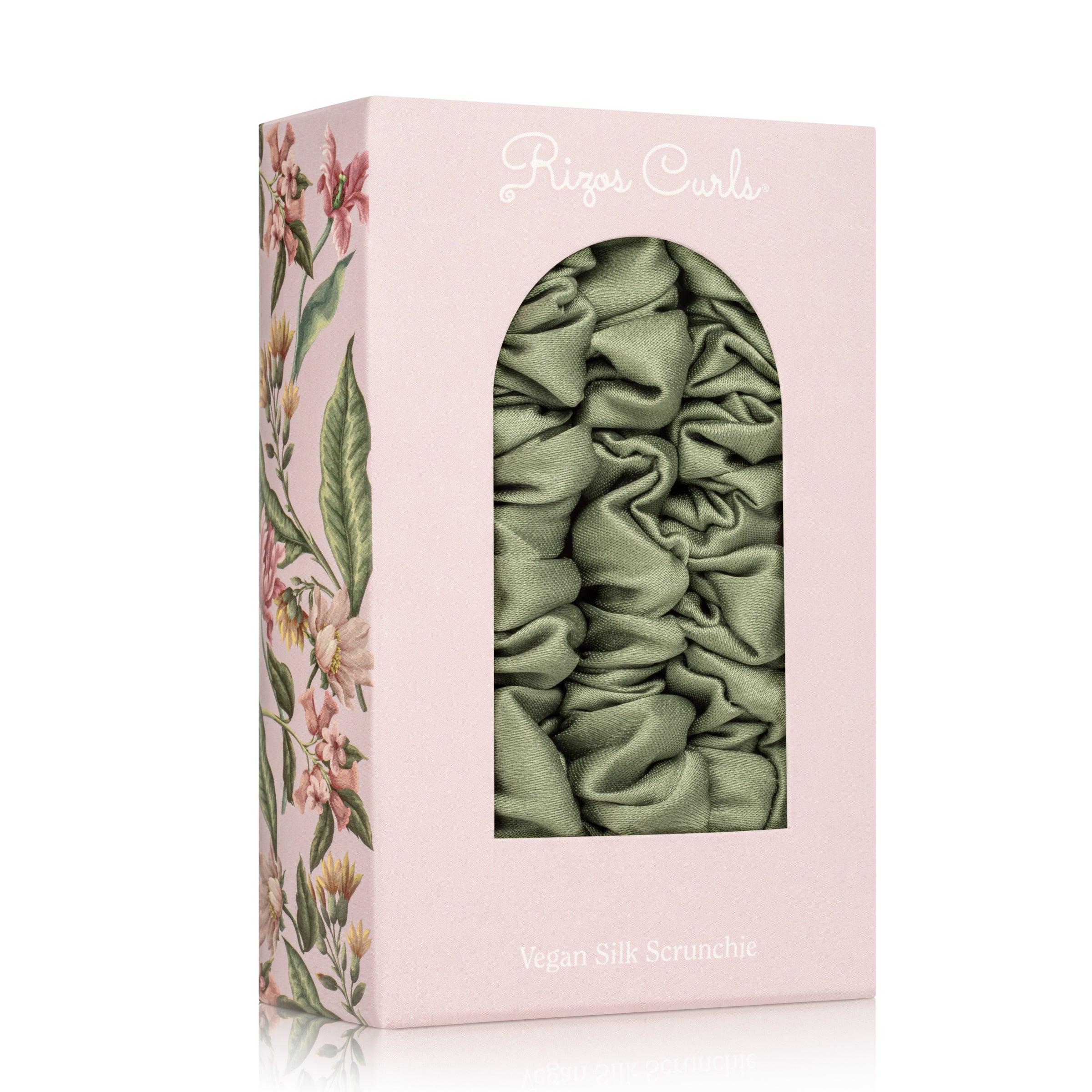 Vegan Silk Mini Scrunchies 3-Pack