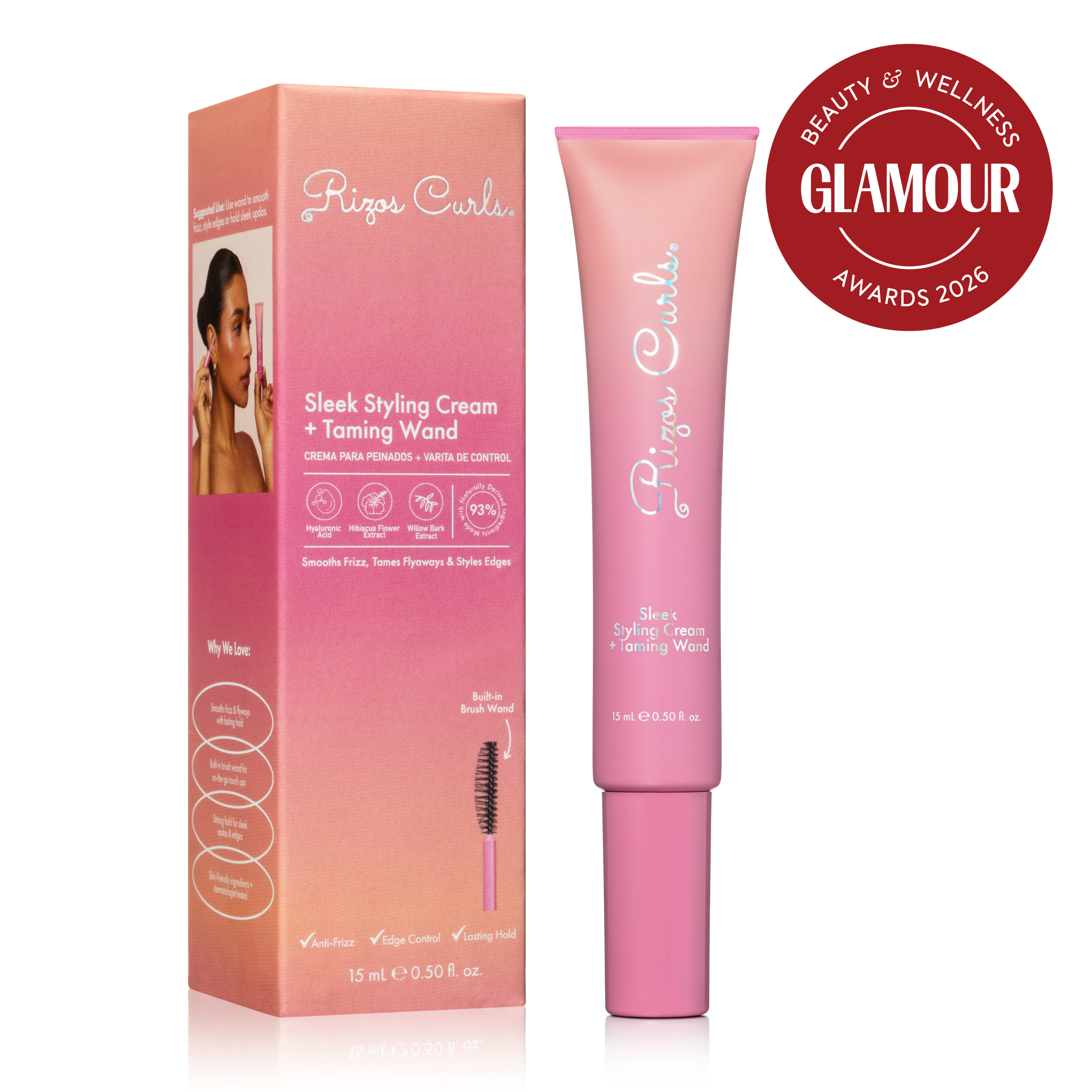 Sleek Styling Cream + Taming Wand