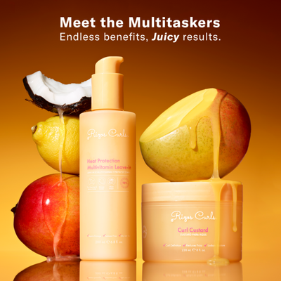 The Multitaskers Heat Protection Leave-In + Curl Custard