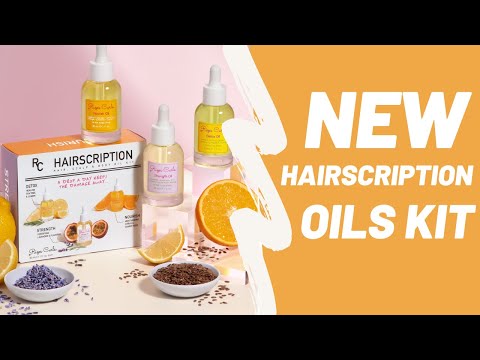New Hairscription Oils Kit: Strength, Nourish & Detox