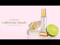 Vídeo del perfume California Classic para cabello y cuerpo