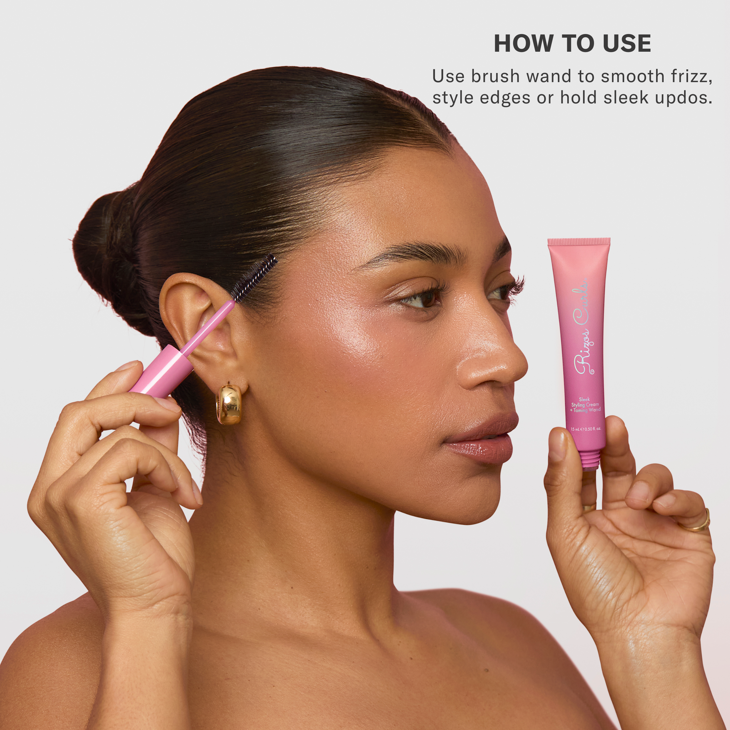 Sleek Styling Cream + Taming Wand