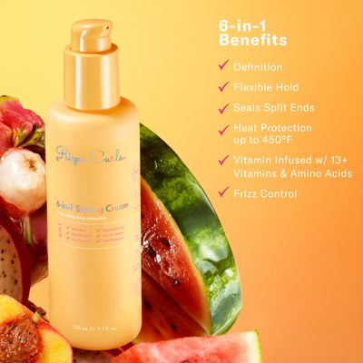 Juicy Styling Trio - Leave-In, 6-in-1 Styling Cream, Defining Custard
