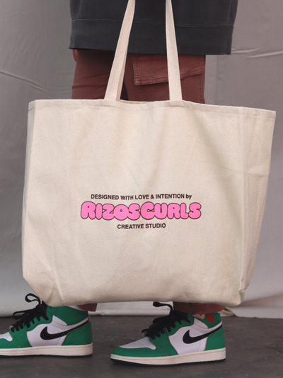 SOLD OUT - Rizos Curls 'Do You' Canvas Tote